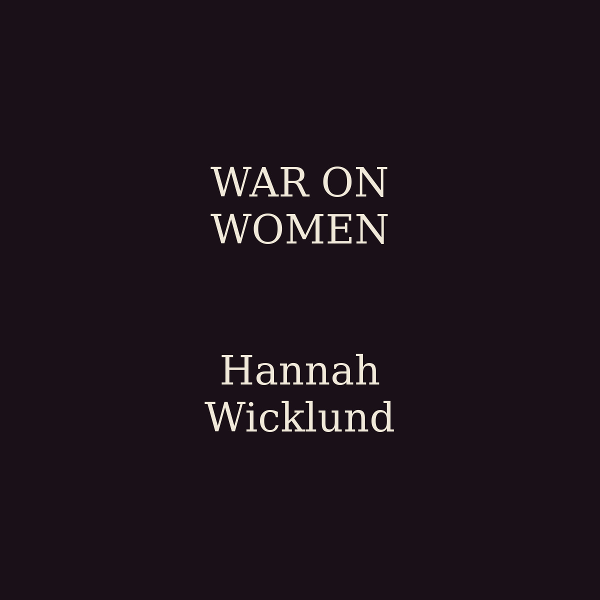 War on Women: Calling All Good Men - album cover